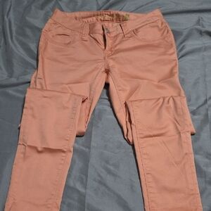 American Rag Women's Skinny Jeans in Soft Coral